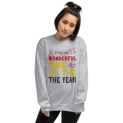It's the Most Wonderful Time of the Year Christmas Unisex Sweatshirt