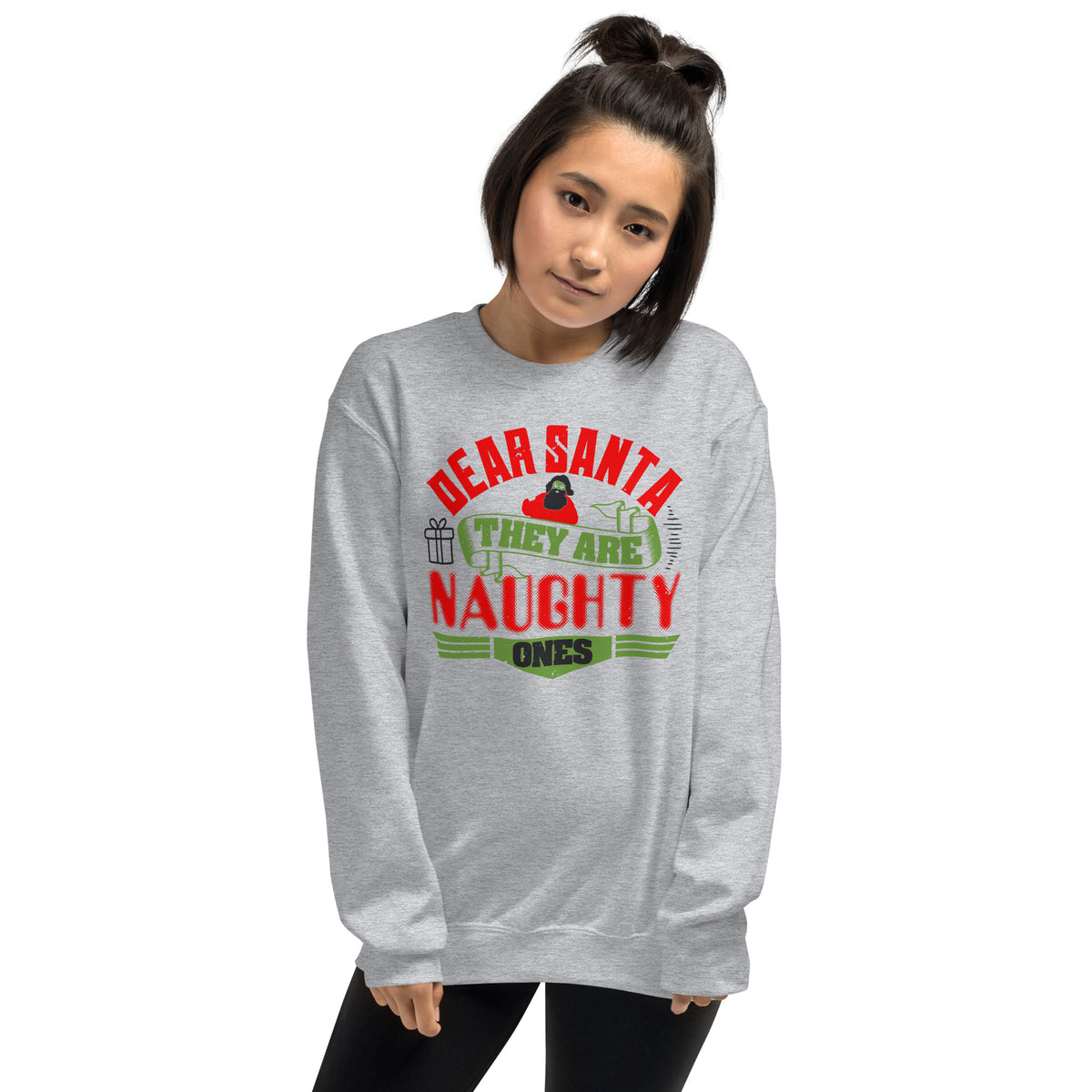 Dear Santa, They Are the Naughty Ones Christmas Unisex Sweatshirt