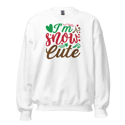 I Am Snow Cute Christmas Unisex Sweatshirt