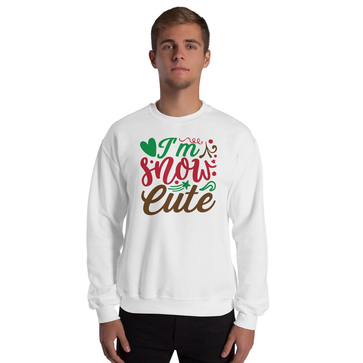 I Am Snow Cute Christmas Unisex Sweatshirt