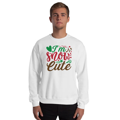 I Am Snow Cute Christmas Unisex Sweatshirt