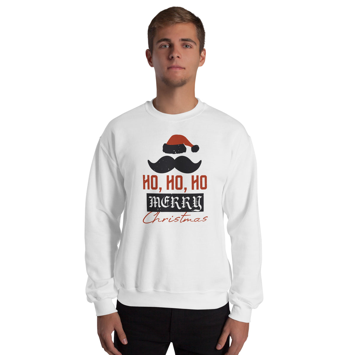 Ho Ho Ho Merry Christmas Unisex Sweatshirt