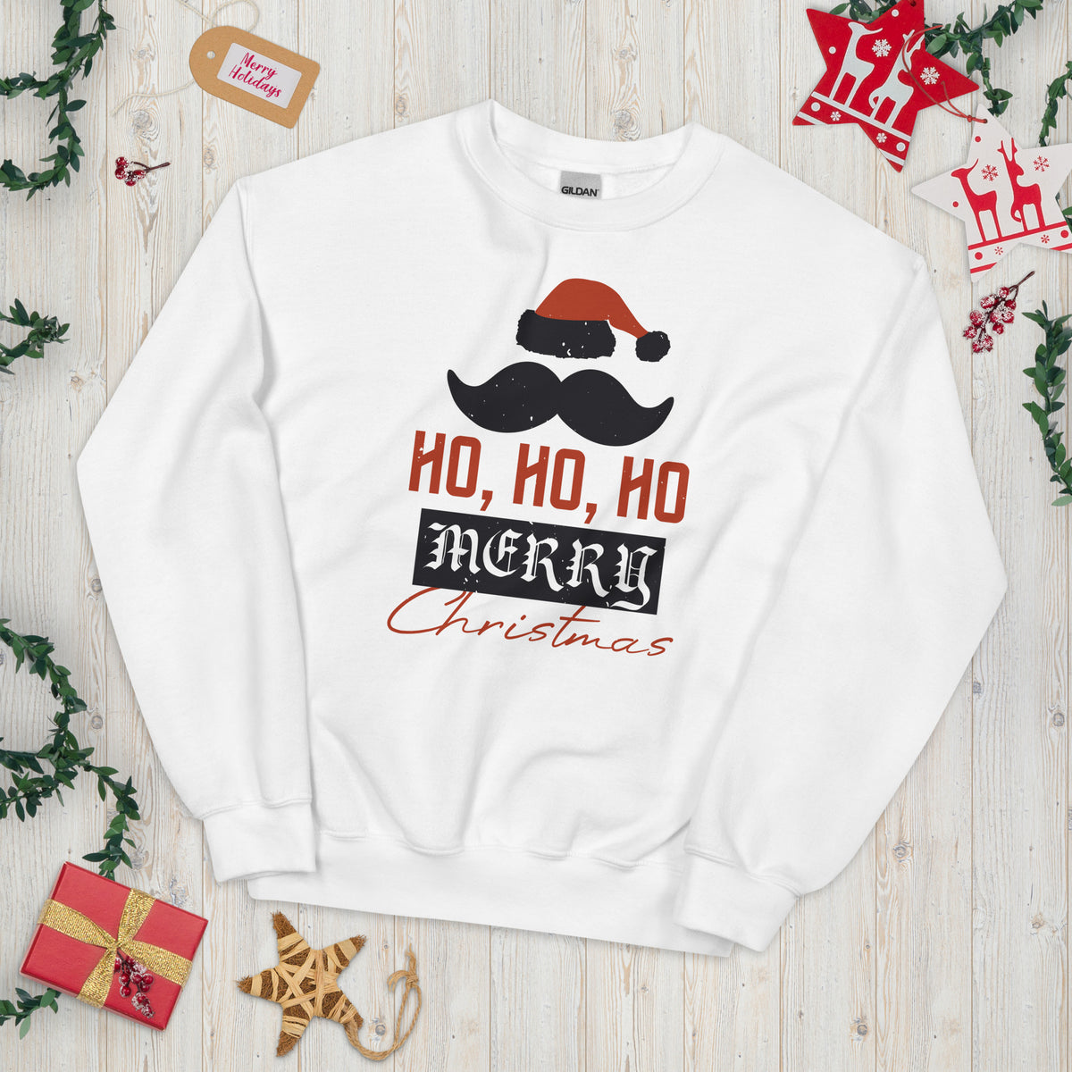 Ho Ho Ho Merry Christmas Unisex Sweatshirt