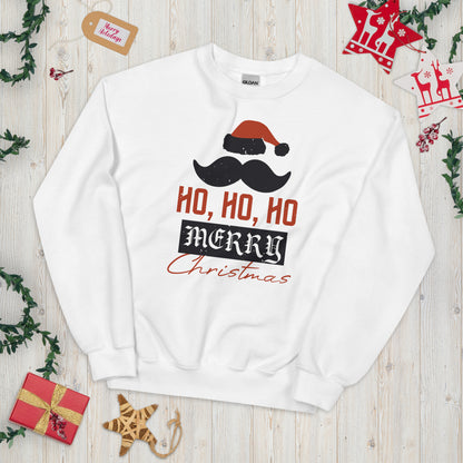 Ho Ho Ho Merry Christmas Unisex Sweatshirt