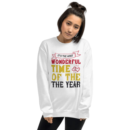 It's the Most Wonderful Time of the Year Christmas Unisex Sweatshirt