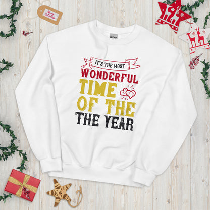 It's the Most Wonderful Time of the Year Christmas Unisex Sweatshirt