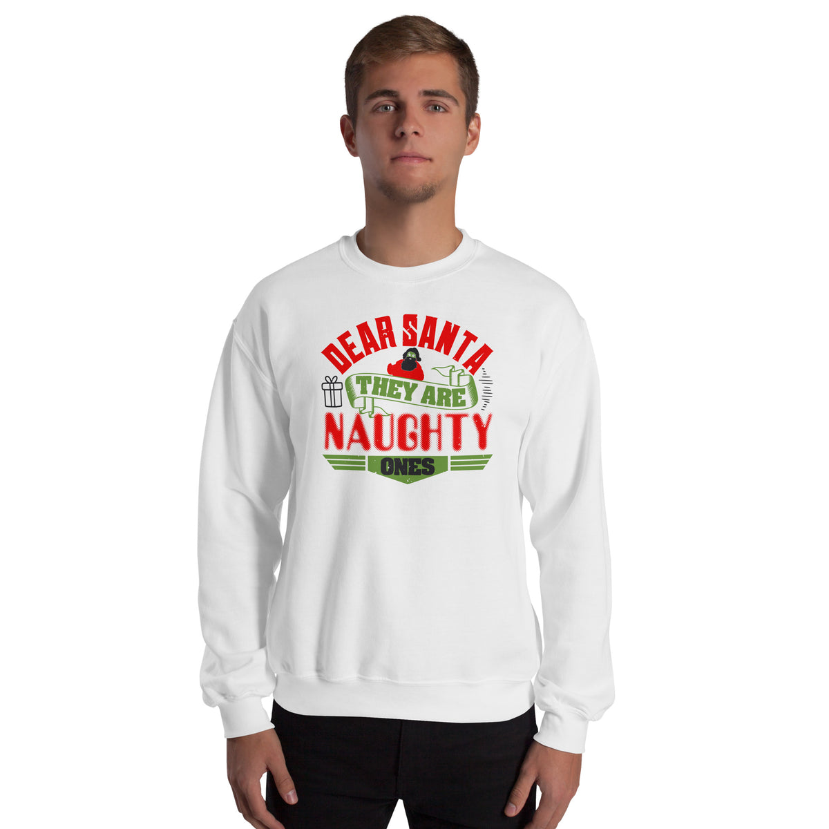 Dear Santa, They Are the Naughty Ones Christmas Unisex Sweatshirt