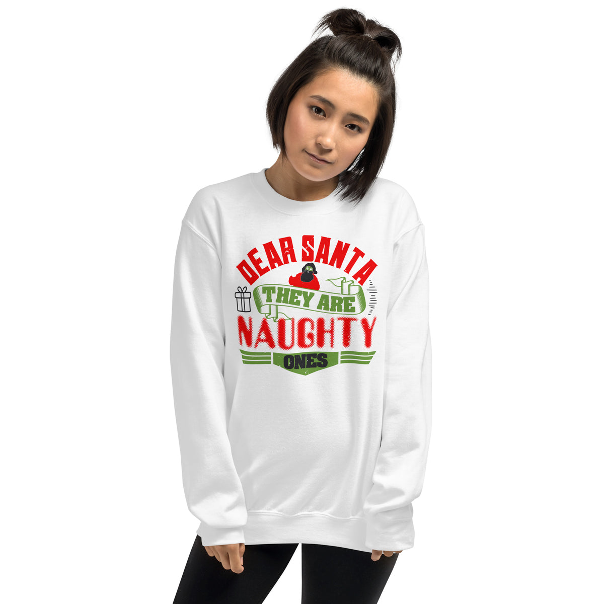 Dear Santa, They Are the Naughty Ones Christmas Unisex Sweatshirt