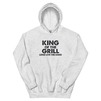 King of the Grill, Long Live the King! Unisex Hoodie