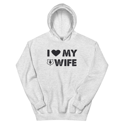 I Love My Wife Unisex Hoodie
