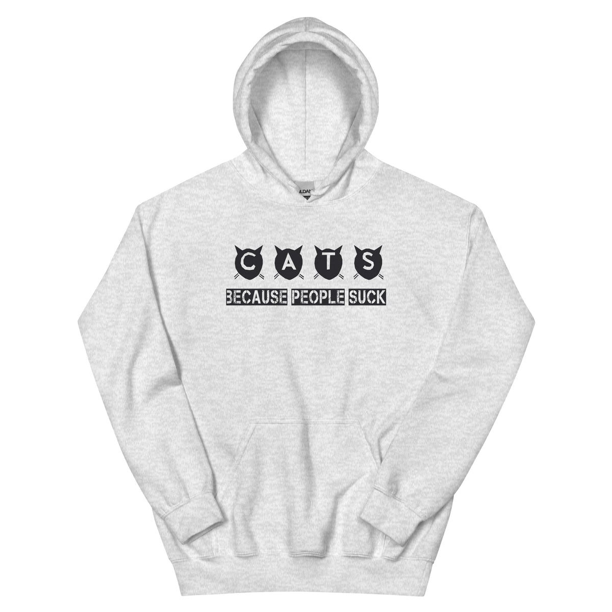 Cats Because People Suck Unisex Hoodie