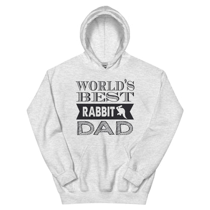 World's Best Rabbit Dad Unisex Hoodie