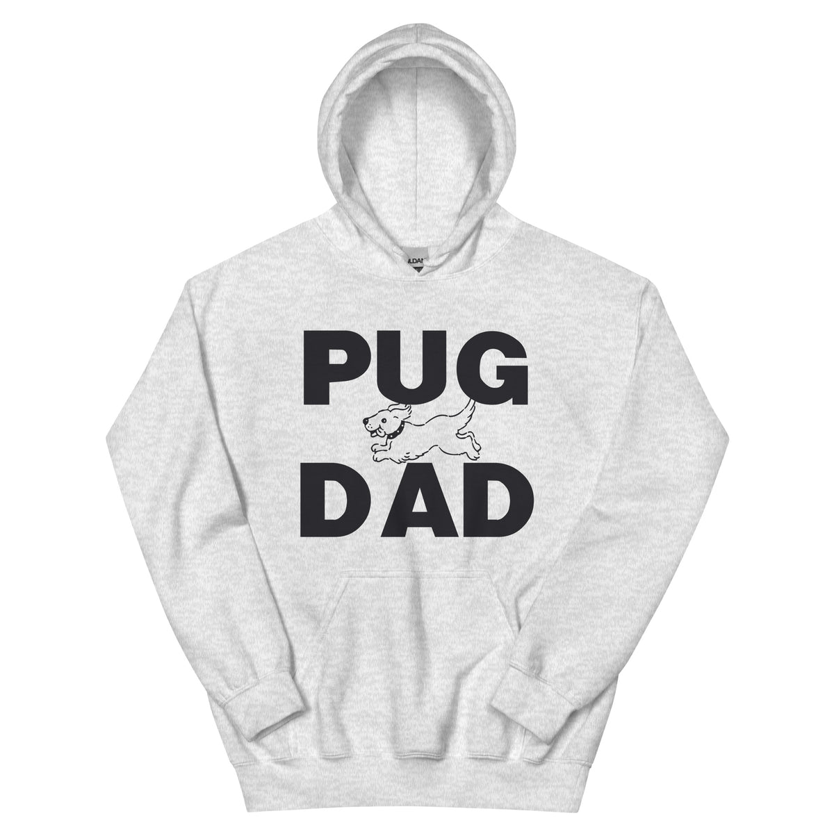 Pug Dad Unisex Hoodie