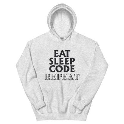 Eat Sleep Code Repeat Unisex Hoodie