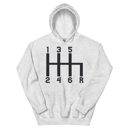 Gear Shift 1-3-5-2-4-6-R Unisex Hoodie