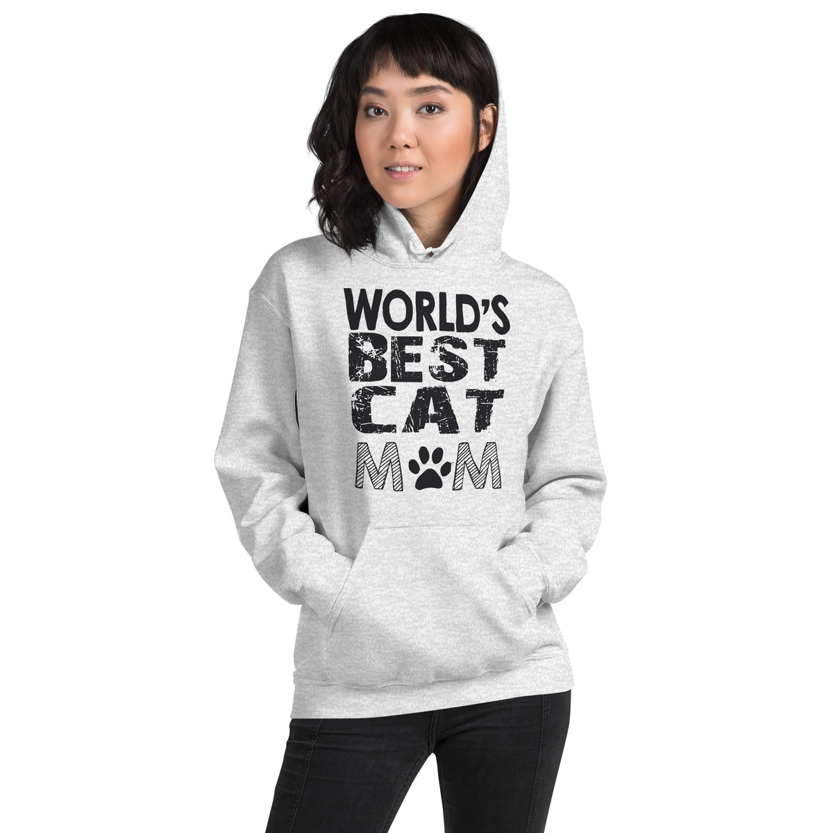 World's Best Cat Mom Unisex Hoodie