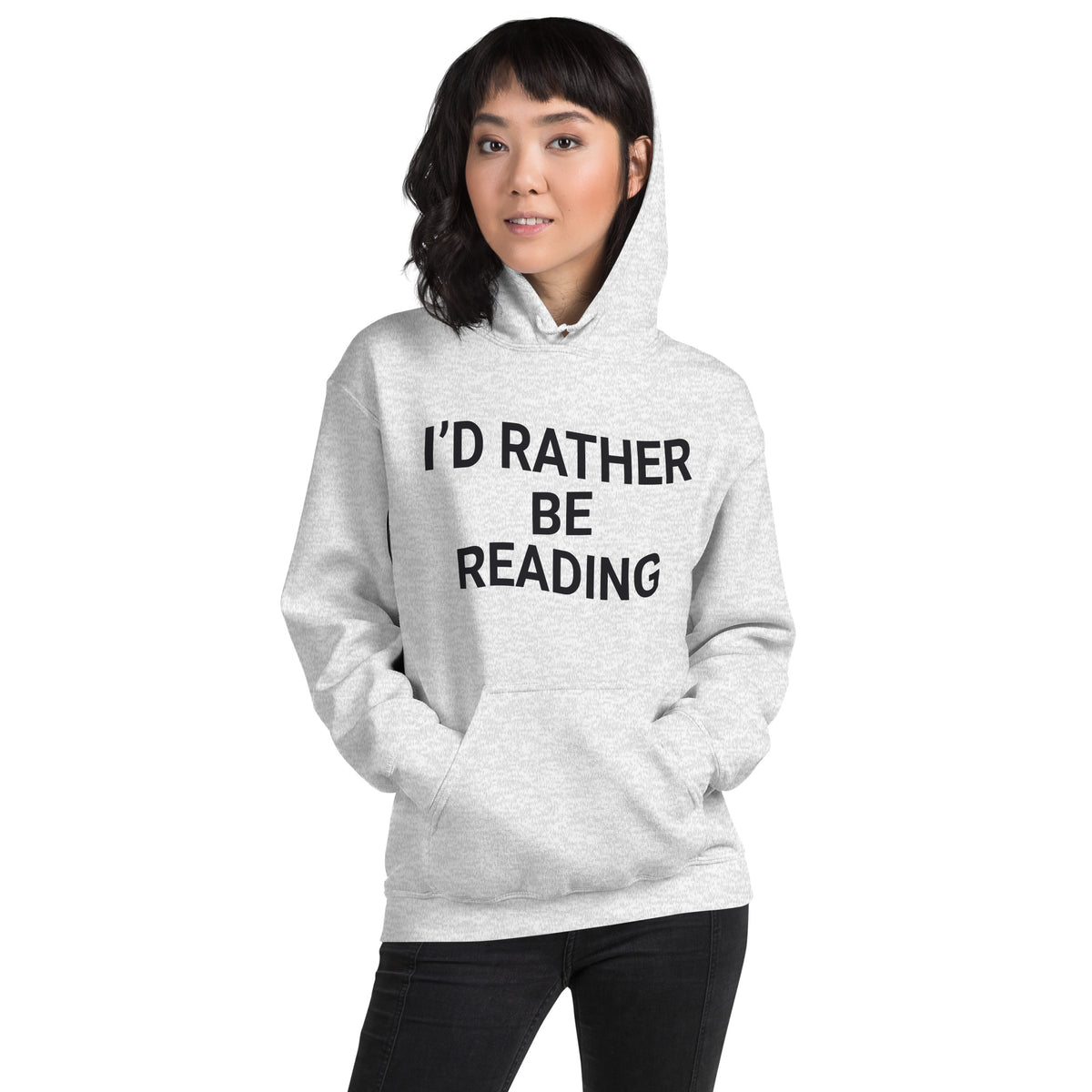 I'd Rather Be Reading Unisex Hoodie