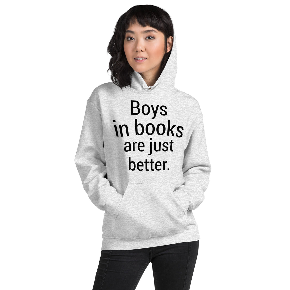 Boys in Books Are Just Better Unisex Hoodie