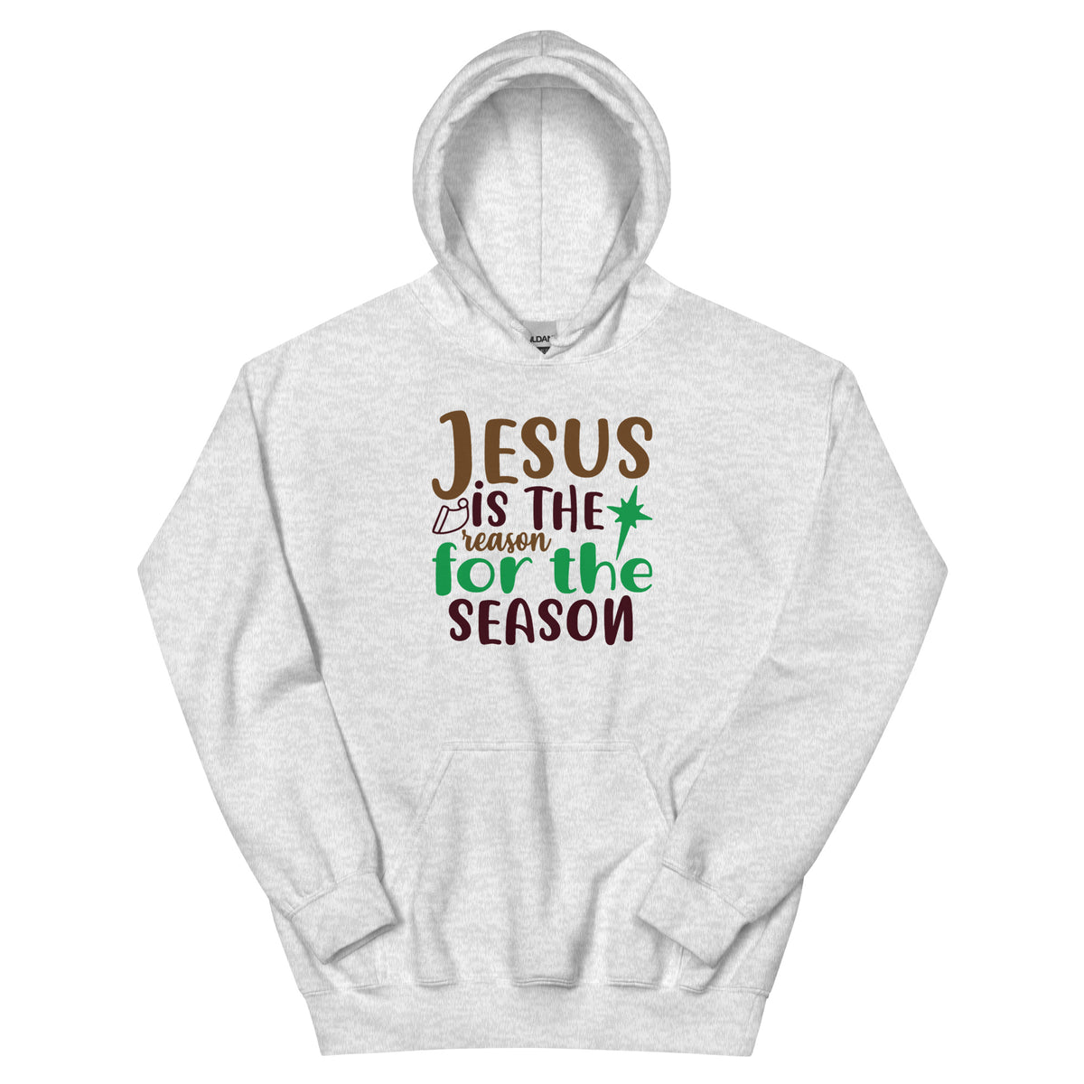 Jesus Is the Reason for the Season Christmas – Star Unisex Hoodie