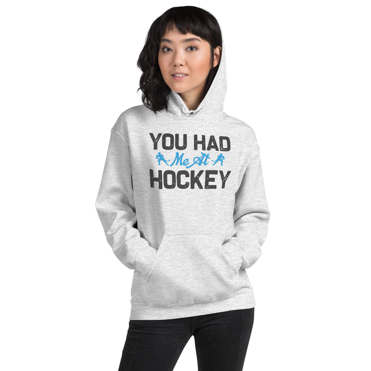 You Had Me at Hockey Unisex Hoodie