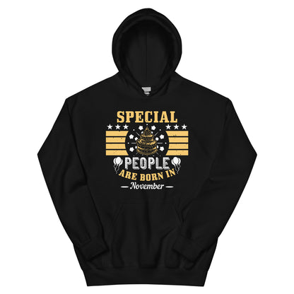 Special People Are Born in November Unisex Hoodie