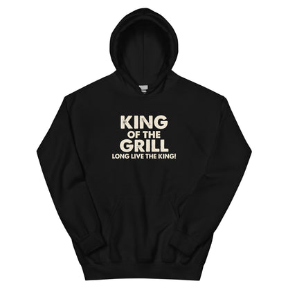 King of the Grill, Long Live the King! Unisex Hoodie