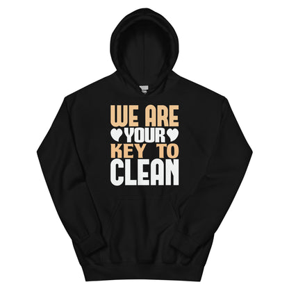 We Are Your Key to Clean Unisex Hoodie