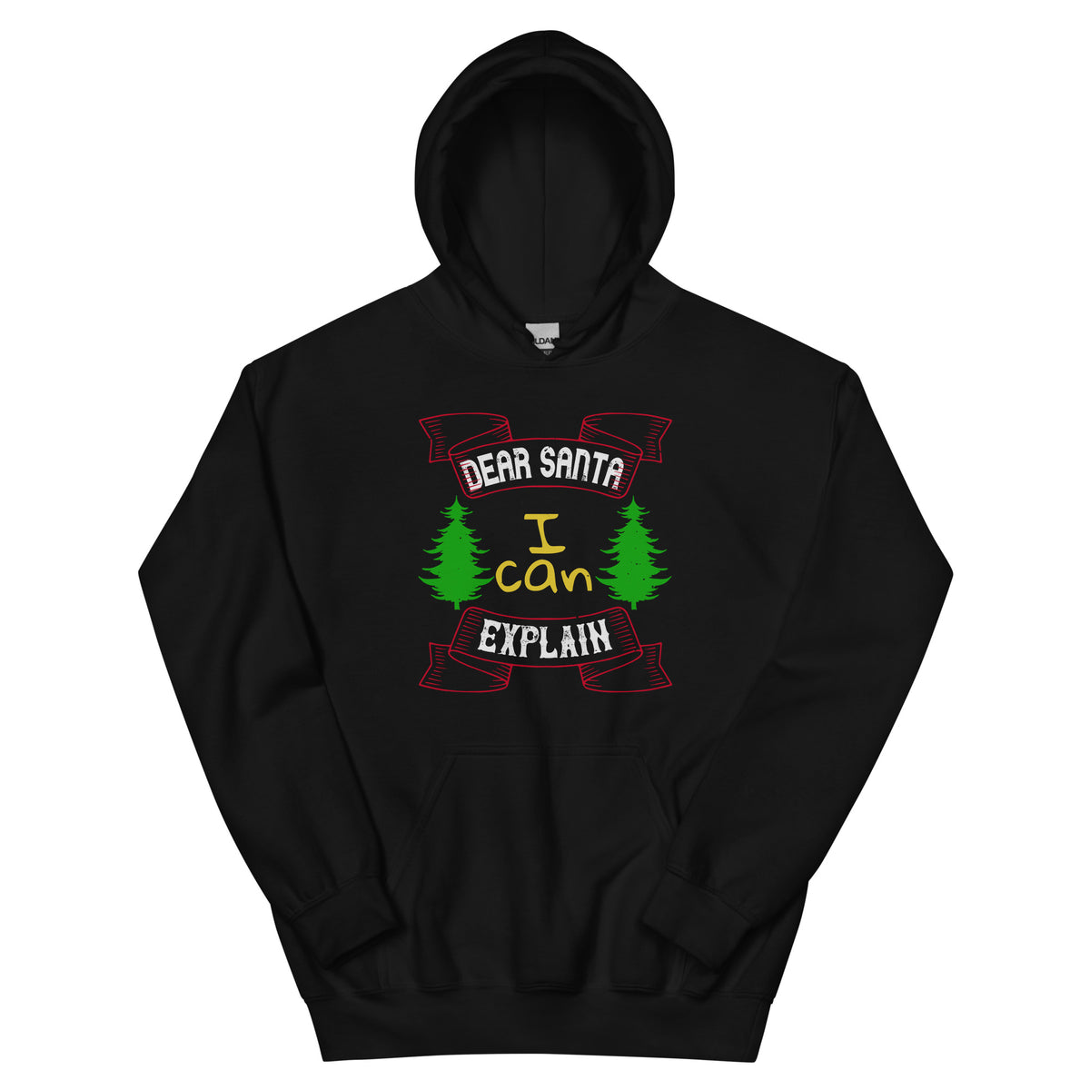 Dear Santa I Can Explain Christmas Unisex Hoodie