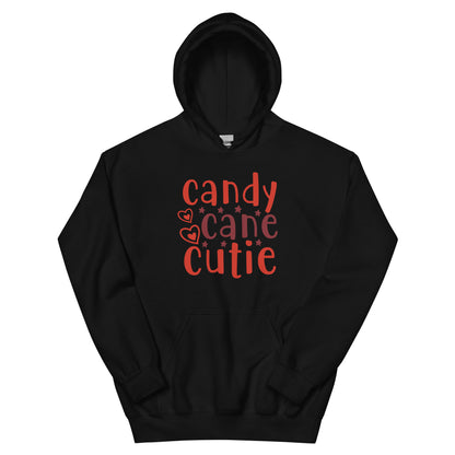 Candy Cane Cutie Christmas Unisex Hoodie