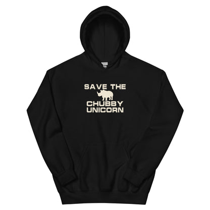 Save the Chubby Unicorn Unisex Hoodie