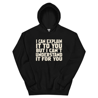 I Can Explain It to You but I Can't Understand It for You Unisex Hoodie