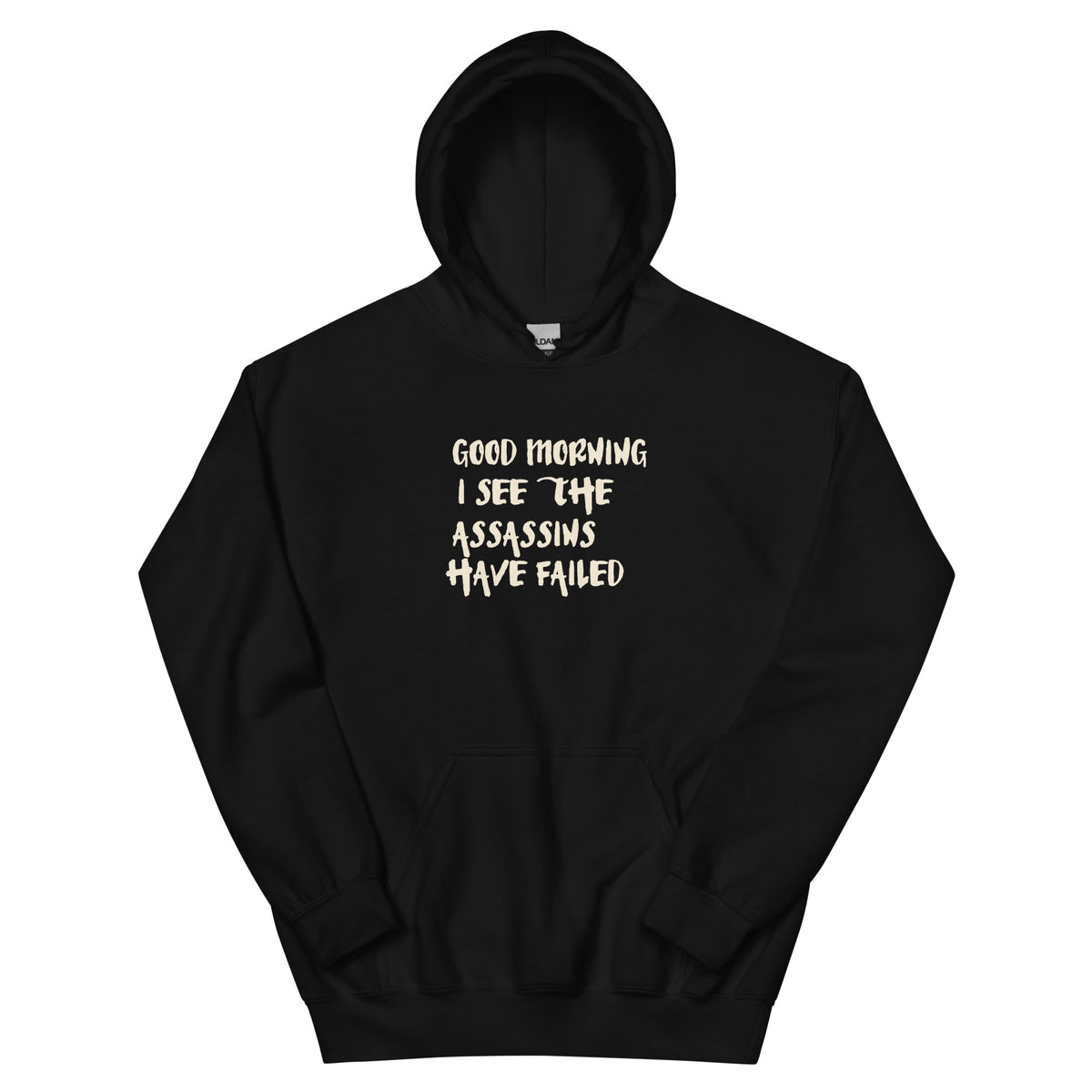 Good Morning, I See the Assassins Have Failed Unisex Hoodie