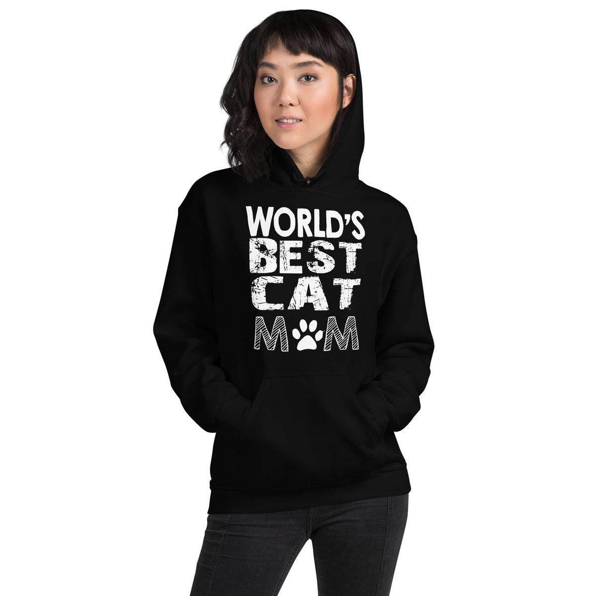 World's Best Cat Mom Unisex Hoodie