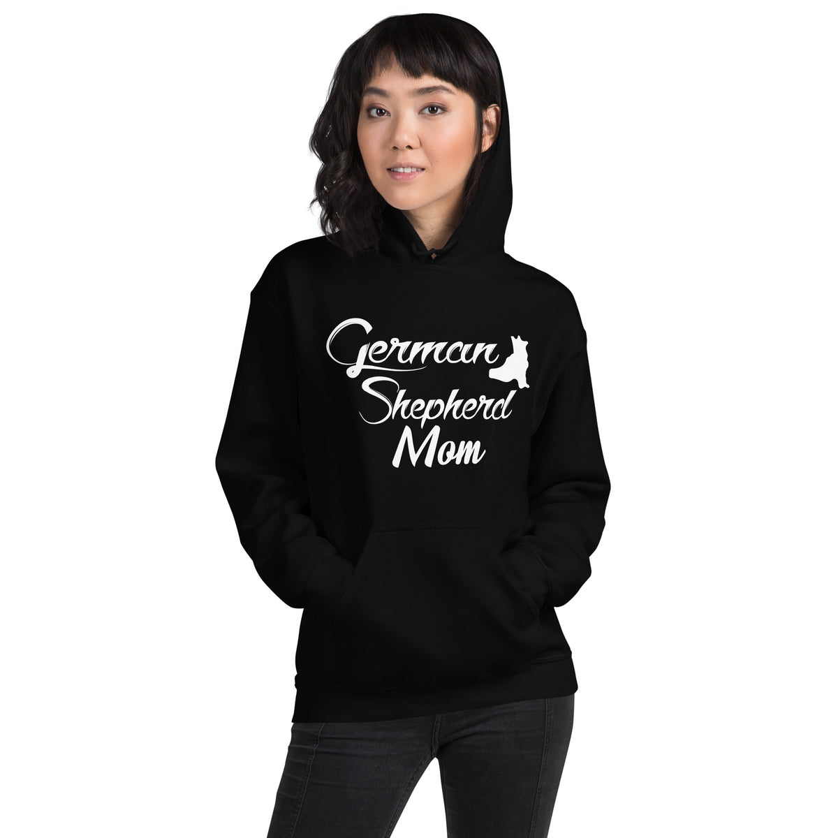 German Shepherd Mom Unisex Hoodie