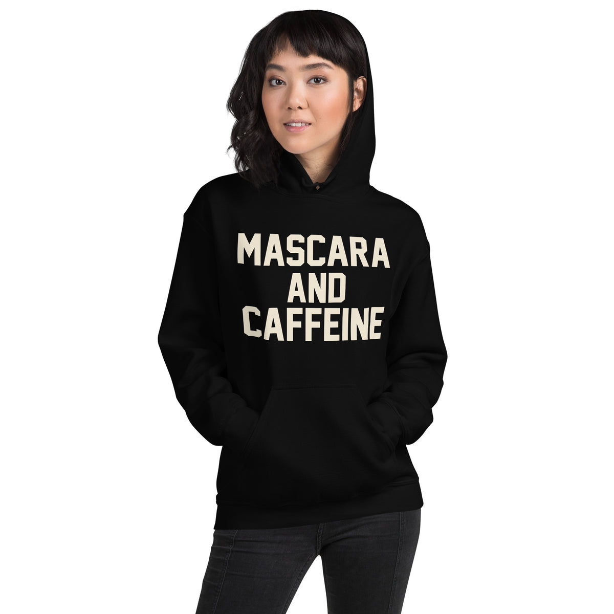 Mascara and Caffeine Unisex Hoodie