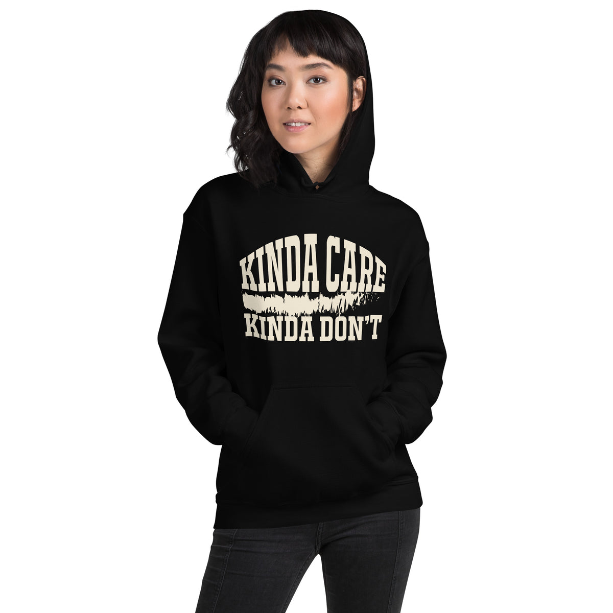 Kinda Care Kinda Don't Unisex Hoodie