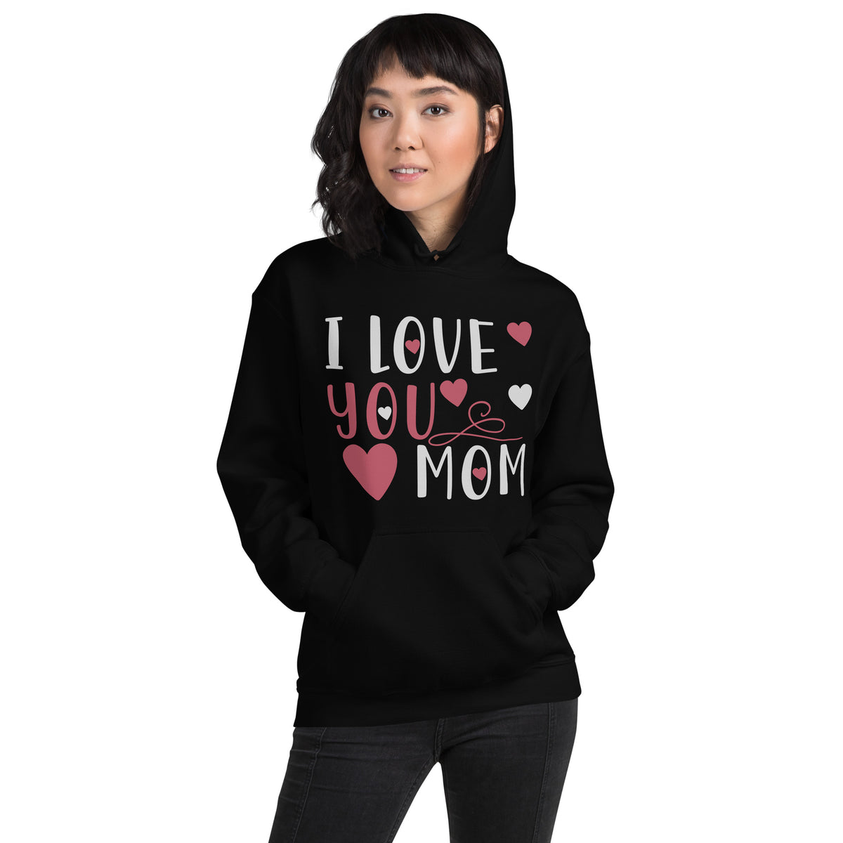 I Love You Mom Unisex Hoodie