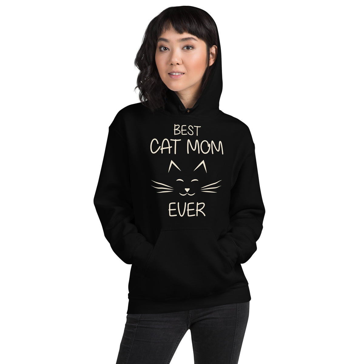 Best Cat Mom Ever Unisex Hoodie