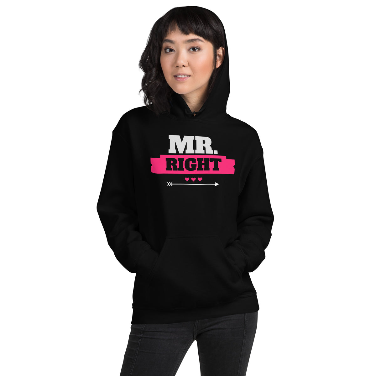 Mr. Right Valentine's Day Unisex Hoodie