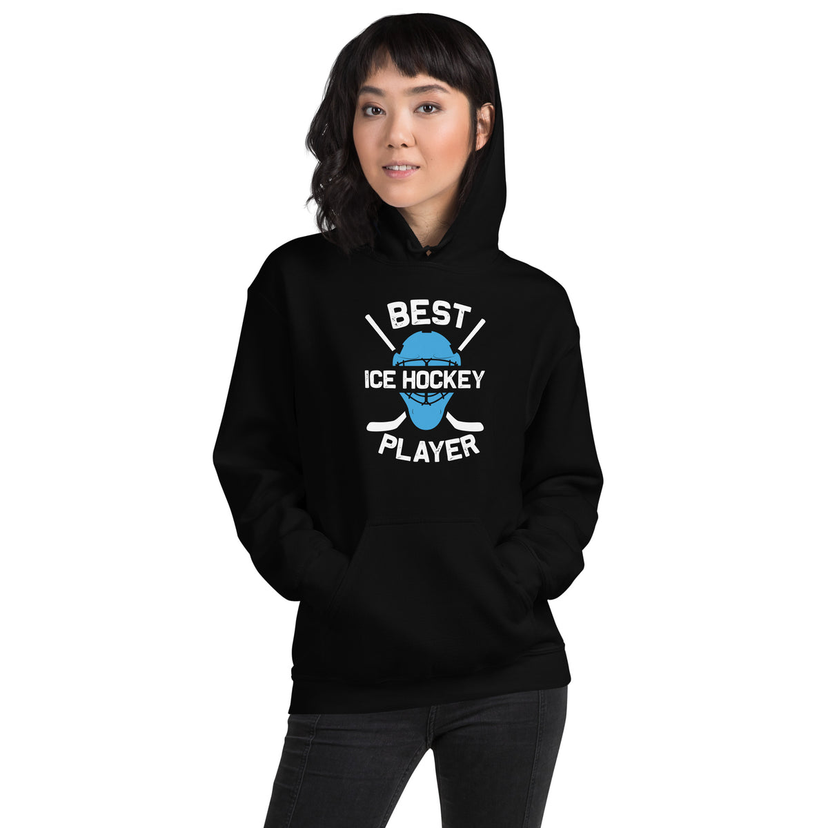 Best Ice Hockey Player Unisex Hoodie