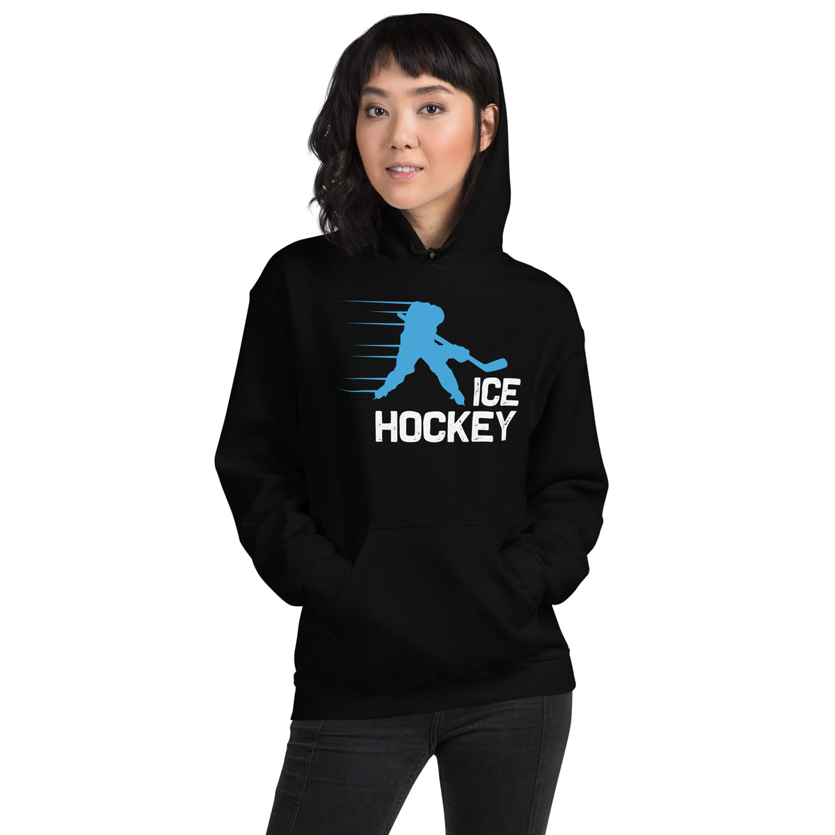 Ice Hockey Speed Unisex Hoodie