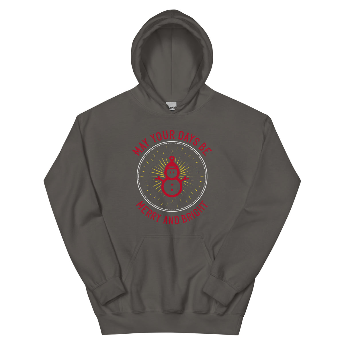 May Your Days Be Merry and Bright Christmas Unisex Hoodie