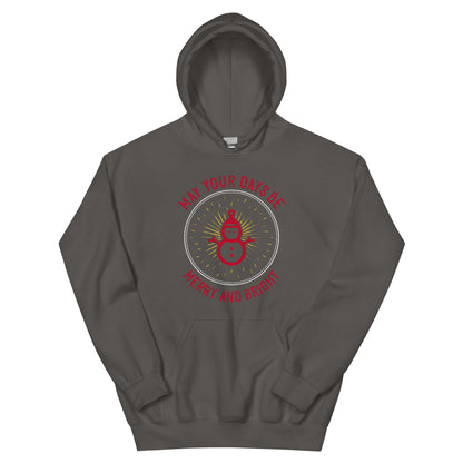 May Your Days Be Merry and Bright Christmas Unisex Hoodie