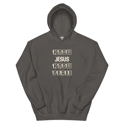 Know Jesus Know Peace Unisex Hoodie