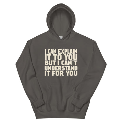 I Can Explain It to You but I Can't Understand It for You Unisex Hoodie