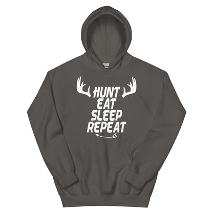Hunt Eat Sleep Repeat Unisex Hoodie