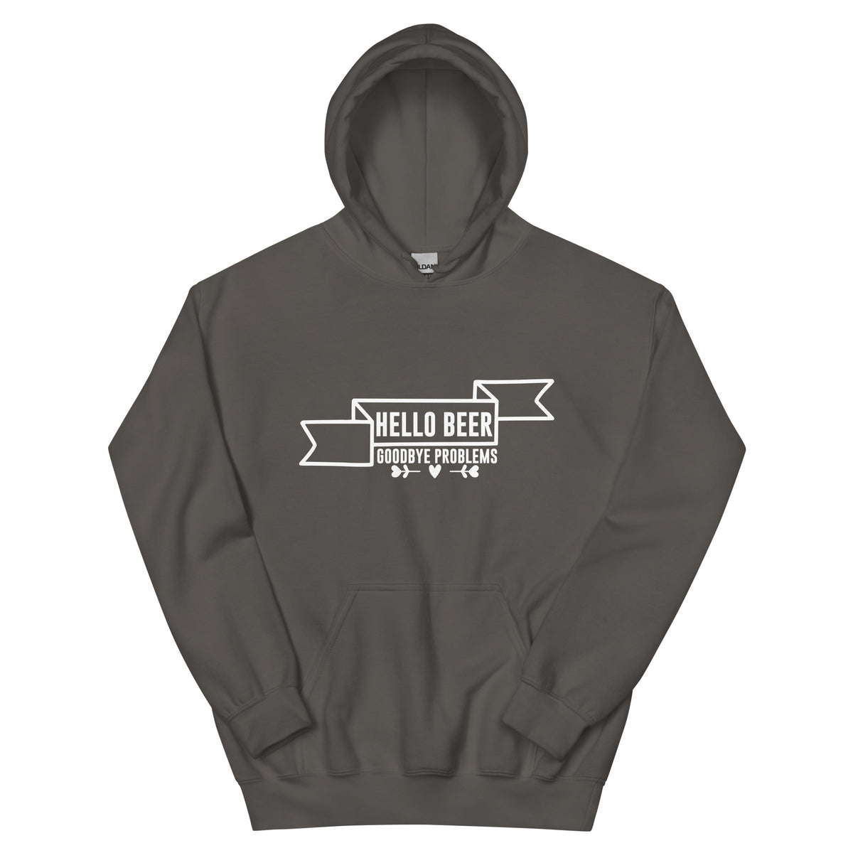 Hello Beer, Goodbye Problems Unisex Hoodie