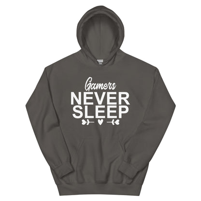 Gamers Never Sleep Unisex Hoodie