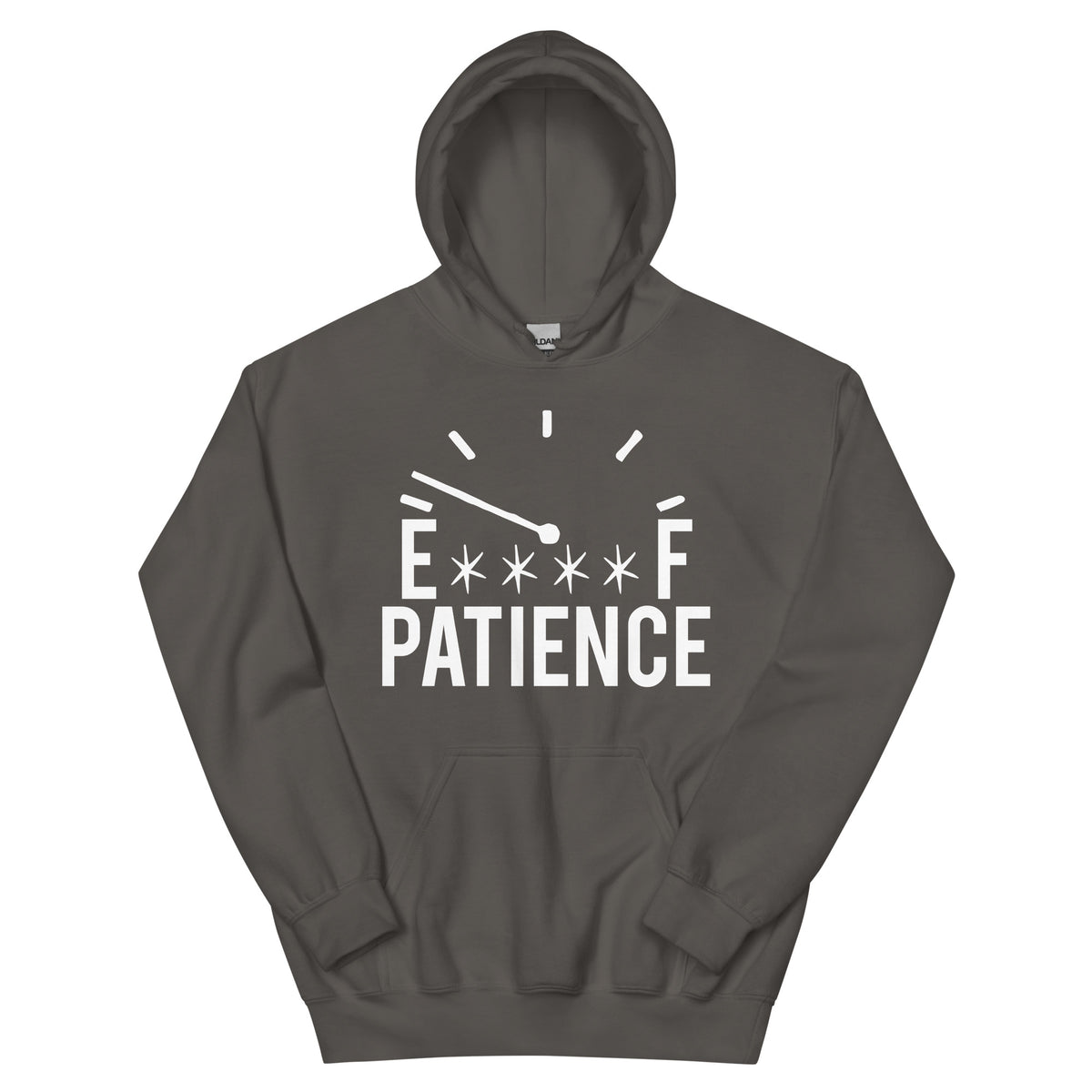 Out of Patience Gauge Unisex Hoodie
