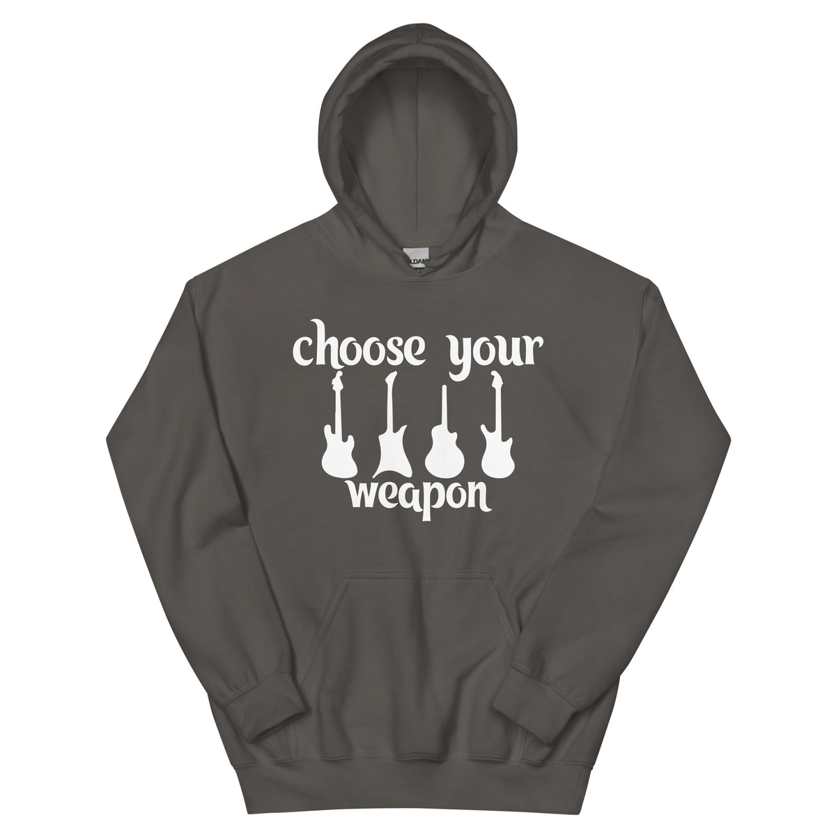 Choose Your Weapon Guitar Unisex Hoodie